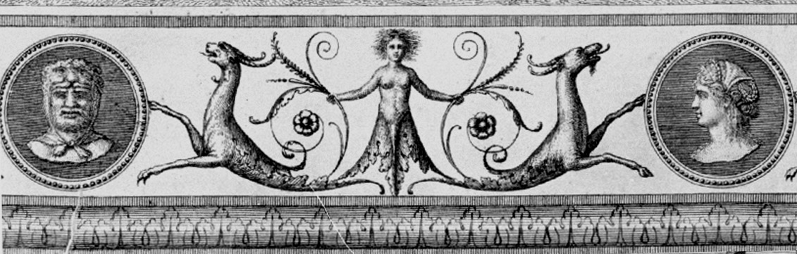 acanthus frieze 1s century A.D. Rome